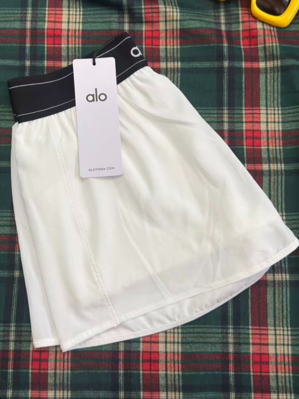 NWT ALO Yoga🏌️♀️Women’s Tennis Skirt White Athletic Skirt - Picture 5 of 7